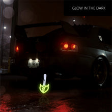 Load image into Gallery viewer, Brand New Devil Demon Broken Heart Pink Glow In The Dark Green JDM TSURIKAWA Ring Subway Train Bus Handle Strap Charm Drift