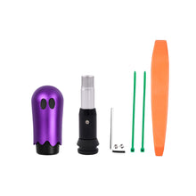 Load image into Gallery viewer, Brand New Universal Ghost Aluminum Purple Automatic Gear Shift Knob Shifter Lever Head