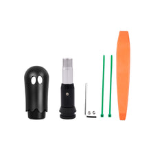 Load image into Gallery viewer, Brand New Universal Ghost Aluminum Black Automatic Gear Shift Knob Shifter Lever Head