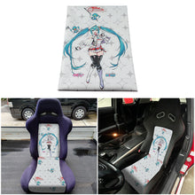 Load image into Gallery viewer, Brand New Hatsune Miku Fabric Material SEAT Cover Cloth For Universal Interior