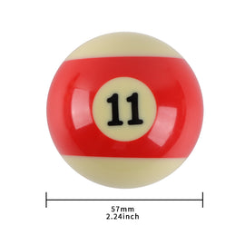 Brand New #11 Billiard Ball Round Car Manual Gear Shift Knob Universal Shifter Lever Cover M8 M10 M12