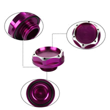 Load image into Gallery viewer, Brand New Honda / Acura / Nissan Purple 2 Tone Engine Oil Filler Cap