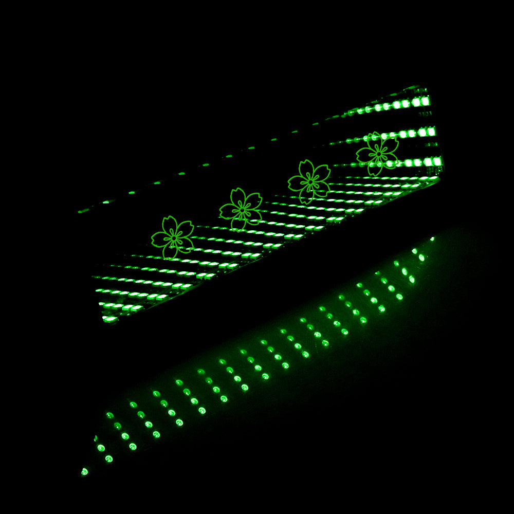 BRAND NEW UNIVERSAL JDM FLOWER MULTI-COLOR GALAXY MIRROR LED LIGHT CLIP-ON REAR VIEW WINK REARVIEW