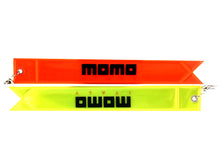 Load image into Gallery viewer, BRAND NEW JDM MOMO REFLECTIVE STRIP DOUBLE SIDED KEYCHAIN