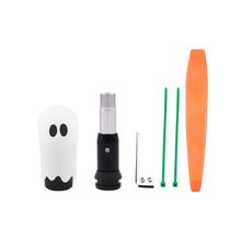 Load image into Gallery viewer, Brand New Universal Ghost Aluminum White Automatic Gear Shift Knob Shifter Lever Head