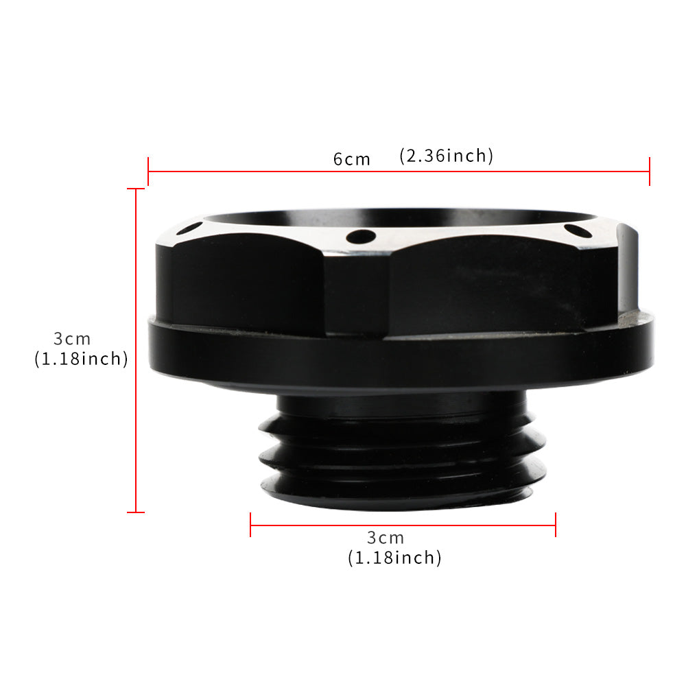 Brand New Honda / Acura / Nissan Black 2 Tone Engine Oil Filler Cap