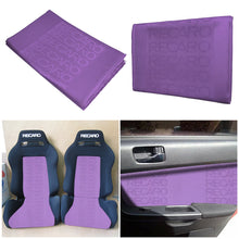 Load image into Gallery viewer, Brand New Purple Recaro Fabric Material SEAT Cover Cloth For Universal Interior