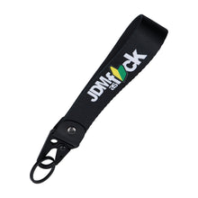 Load image into Gallery viewer, BRAND New JDM AS FCK Black Racing Keychain Metal key Ring Hook Strap Lanyard Universal