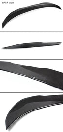 BRAND NEW 2017-2024 ALFA ROMEO GIULIA HIGH KICK Real Carbon Fiber Rear Trunk PSM Spoiler