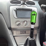 Brand New Universal Ghost Aluminum Green Automatic Gear Shift Knob Shifter Lever Head