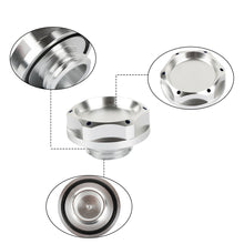 Load image into Gallery viewer, Brand New Honda / Acura / Nissan Silver 2 Tone Engine Oil Filler Cap
