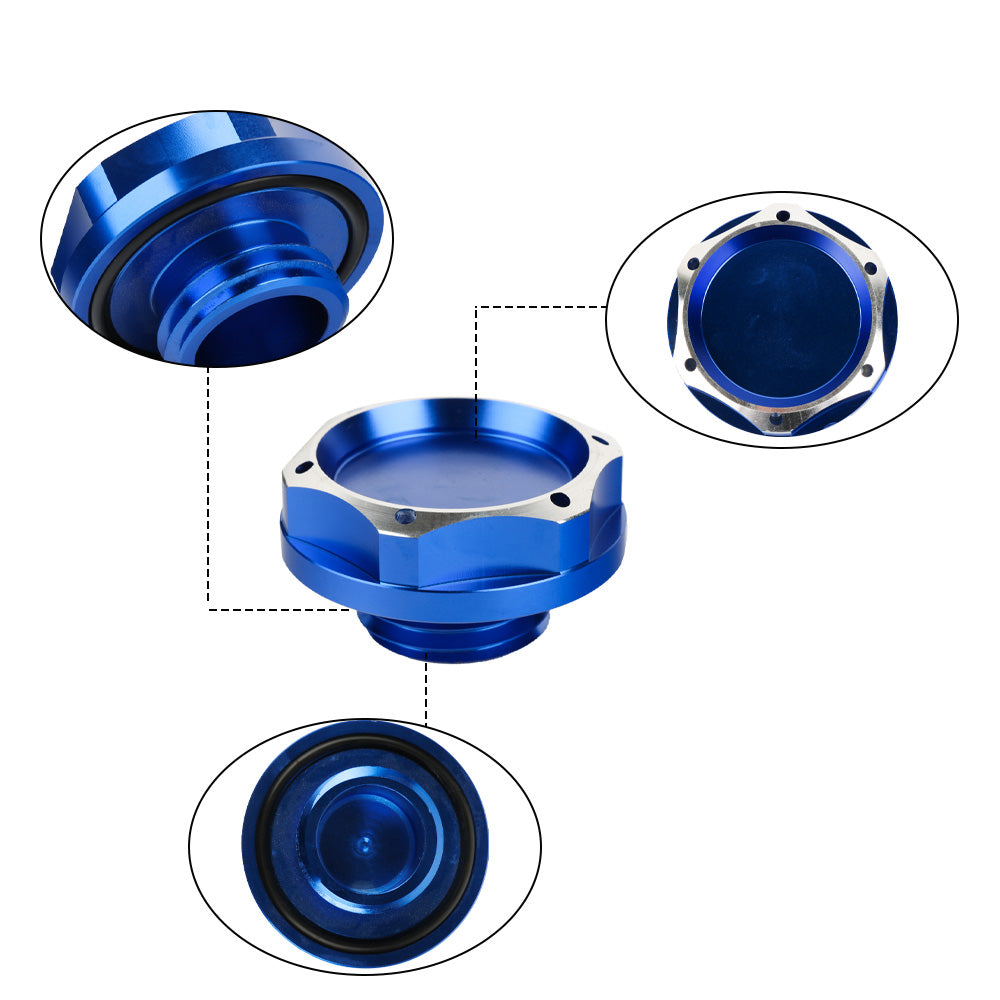 Brand New Honda / Acura / Nissan Blue 2 Tone Engine Oil Filler Cap