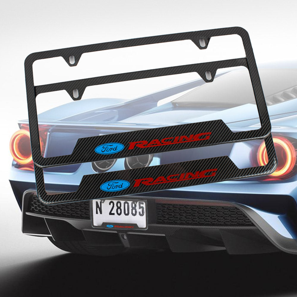 IPick Ford Mustang Carbon Fiber Mouse Pad - Gaming & Office Mousepad With Mustang Logo Design