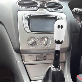 Brand New Universal Ghost Aluminum White Automatic Gear Shift Knob Shifter Lever Head