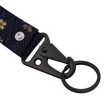 Load image into Gallery viewer, BRAND NEW JDM Sakura Flowers Racing Keychain Metal key Ring Hook Strap Lanyard Universal