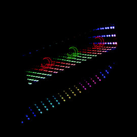 BRAND NEW UNIVERSAL JDM MOON OCEAN MULTI-COLOR GALAXY MIRROR LED LIGHT CLIP-ON REAR VIEW WINK REARVIEW