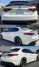 Load image into Gallery viewer, BRAND NEW 2017-2023 ALFA ROMEO GIULIA HIGH KICK Real Carbon Fiber Rear Trunk PSM Spoiler