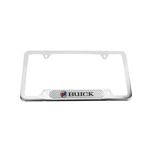 Load image into Gallery viewer, Brand New Universal 1PCS BUICK Chrome Metal License Plate Frame