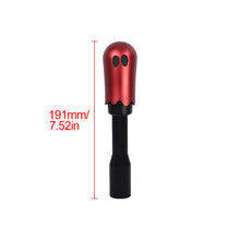 Load image into Gallery viewer, Brand New Universal Ghost Aluminum Red Manual Car Gear MT Stick Shift Knob M8 M10 M12 &amp; Black Shifter Extender Extension