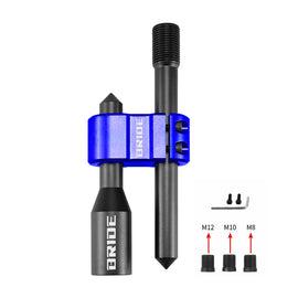 Brand New BRIDE H Type Car Shifter Knob Extension Adjustable Gear Black / Blue M18x1.50