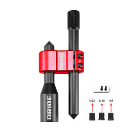 Brand New BRIDE H Type Car Shifter Knob Extension Adjustable Gear Black / Red M18x1.50