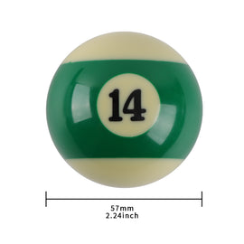 Brand New #14 Billiard Ball Round Car Manual Gear Shift Knob Universal Shifter Lever Cover M8 M10 M12