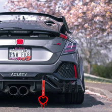 Load image into Gallery viewer, Brand New Drip Heart Red JDM TSURIKAWA Ring Subway Train Bus Handle Red Strap Charm Drift (Copy)