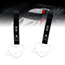 Load image into Gallery viewer, Brand New Space Heart White JDM TSURIKAWA Ring Subway Train Bus Handle Black Strap Charm Drift