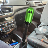 Brand New Universal Ghost Aluminum Green Manual Car Gear MT Stick Shift Knob M8 M10 M12 & Black Shifter Extender Extension