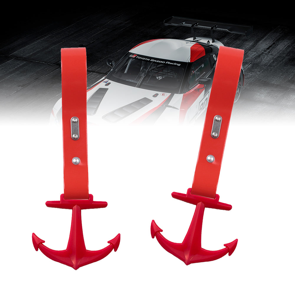 Brand New Anchor Anker Red JDM TSURIKAWA Ring Subway Train Bus Handle Red Strap Charm Drift
