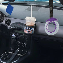 Load image into Gallery viewer, Brand New Brake Rotors Purple TSURIKAWA Ring Subway Train Bus Handle Carbon Fiber Strap Charm Drift