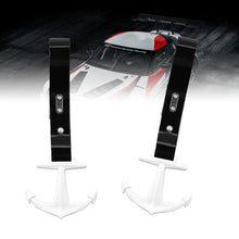 Load image into Gallery viewer, Brand New Anchor Anker White JDM TSURIKAWA Ring Subway Train Bus Handle Black Strap Charm Drift