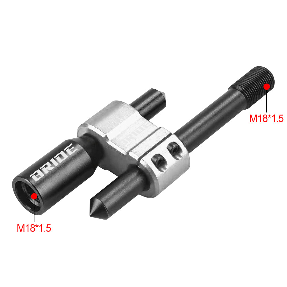 Brand New BRIDE H Type Car Shifter Knob Extension Adjustable Gear Black / Silver M18x1.50