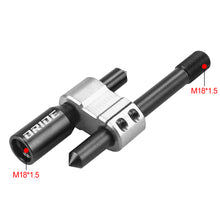 Load image into Gallery viewer, Brand New BRIDE H Type Car Shifter Knob Extension Adjustable Gear Black / Silver M18x1.50