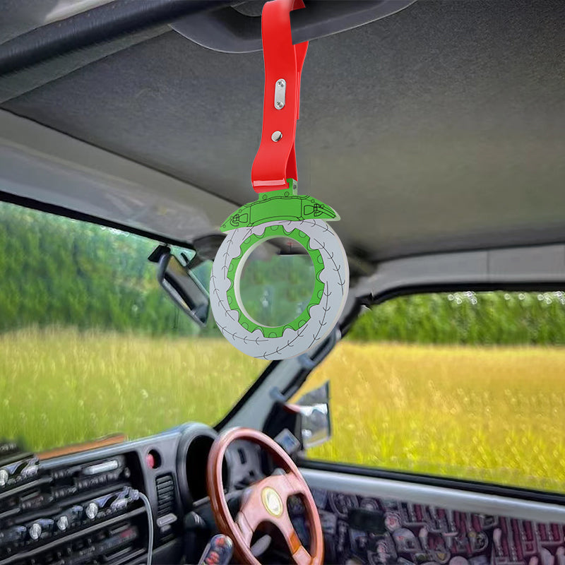 Brand New Brake Rotors Green TSURIKAWA Ring Subway Train Bus Handle Red Strap Charm Drift