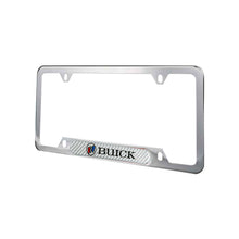 Load image into Gallery viewer, Brand New Universal 1PCS BUICK Chrome Metal License Plate Frame