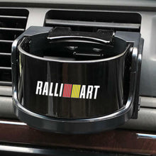Load image into Gallery viewer, Brand New Universal Ralliart Car Cup Holder Mount Air Vent Outlet Universal Drink Water Bottle Stand Holder