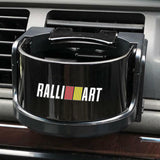 Brand New Universal Ralliart Car Cup Holder Mount Air Vent Outlet Universal Drink Water Bottle Stand Holder