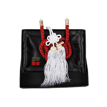 Load image into Gallery viewer, BRAND NEW UNIVERSAL VIP JUNCTION PRODUCE INTERIOR WHITE FUSA CHARM WITH RED KNOT