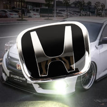 Load image into Gallery viewer, BRAND NEW 1PCS HONDA BLACK FRONT GRILLE H LOGO JDM EMBLEM FOR ACCORD 2003-2007 4DR SEDAN &amp; 2DR COUPE