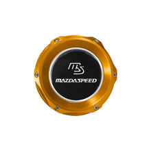 Load image into Gallery viewer, Brand New JDM Mazdaspeed Gold Aluminum Engine Oil Fuel Filler Cap Billet For Mazda
