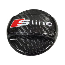 Load image into Gallery viewer, BRAND NEW UNIVERSAL SLINE Real Carbon Fiber Gas Fuel Cap Cover For Audi