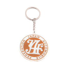 Load image into Gallery viewer, BRAND NEW ORANGE JAF JAPAN AUTOMOBILE FEDERATION KEYCHAIN JDM Racing Car Styling Keychain Drift Key Phone Holder