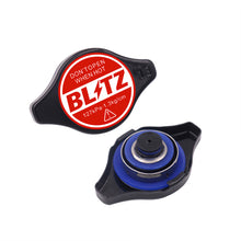Load image into Gallery viewer, Brand New JDM 1.3bar 9mm Blitz Racing Black Racing Cap High Pressure Radiator Cap For Universal