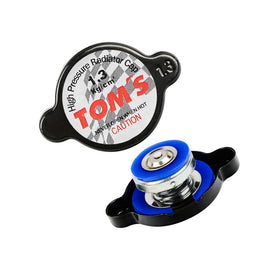 Brand New JDM 1.3bar 15mm Tom's Racing Black Radiator Cap S Type Universal
