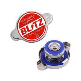 Brand New JDM 1.3bar 15mm Blitz Racing Chrome Radiator Cap S Type Universal