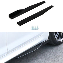 Load image into Gallery viewer, Brand New 2PCS Universal ABS Glossy Black Side Skirt Rocker Splitters Winglet Diffuser 31&quot;X4&quot;
