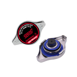 Brand New JDM 1.3bar 9mm Subaru STI Chrome Racing Cap High Pressure Radiator Cap