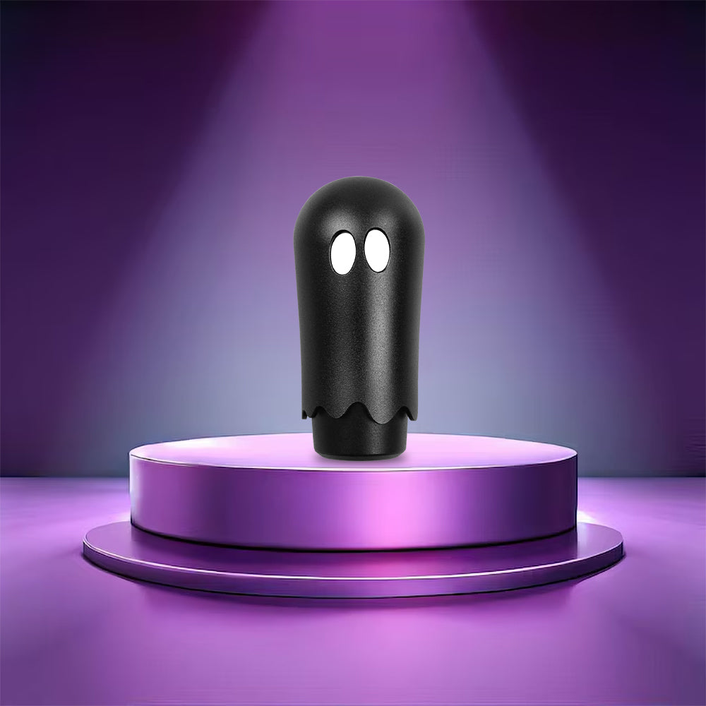 Brand New JDM Universal Ghost Aluminum Black Manual Car Gear Shift Knob Stick Shifter M8 M10 M12