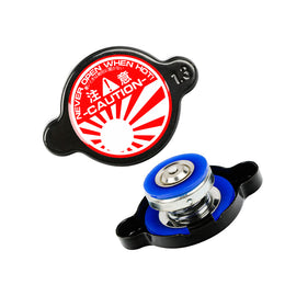 Brand New JDM 1.3bar 15mm JDM Raising Sun Racing Black Radiator Cap S Type Universal